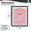 Élégant cadre flottant rétro pour femme rose, design par Lil 'Rue-1909490668-1909490669