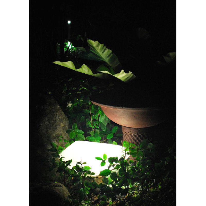 Stone Outdoor Lawn Ornament, 7.9" H x 16.5" W x 11.8" D