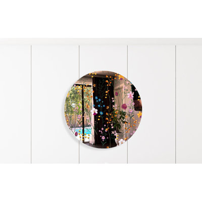 Jolis cercles en acrylique en miroir