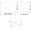 Alperton Metal Base Writing Desk-386734473