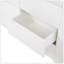 Six tiroirs, bureau amovible, trois compartiments de rangement, table multifonctionnelle blanche à six pompes