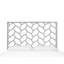 Silas King Platform Bed, Light Blue-454911010-454911016