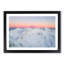 Pink Mountain Ridge in Romania in Abstract - Framed Print-55768930-55768931