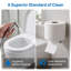Vaporisateur de bidet, jet doux et jet, débit d'eau réglable, acier inoxydable résistant aux fuites, tuyau de 59 po-122065002