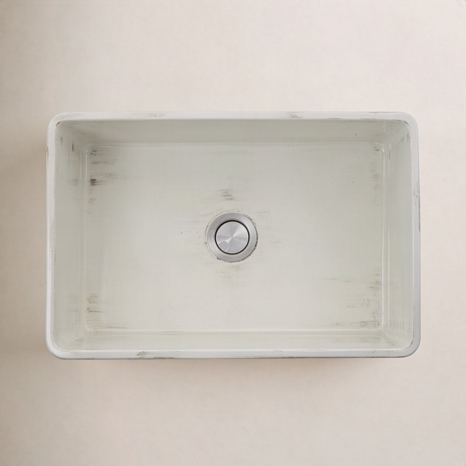 Vineyard 30" Fireclay Farmhouse Kitchen Sink, Shabby Straw