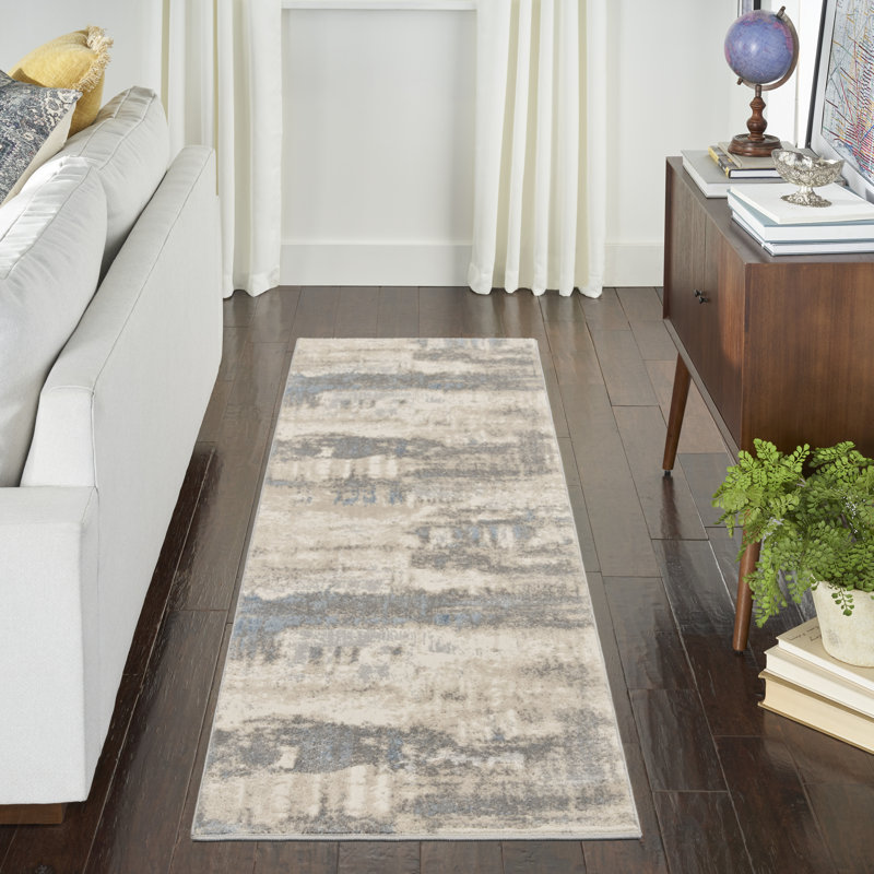 Abstract Area Rug, Runner 2'3" x 7'3"