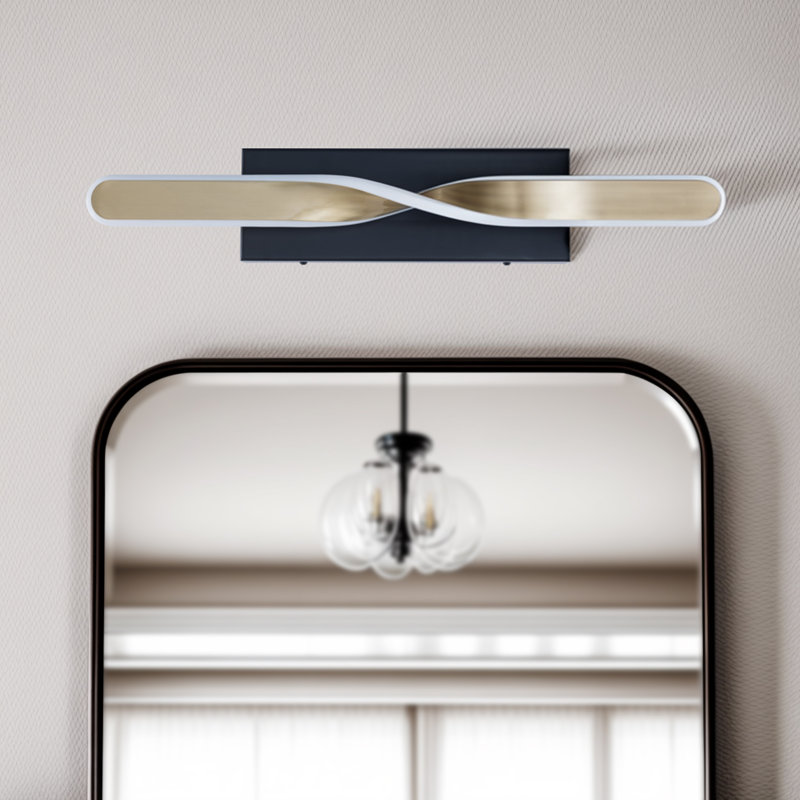 24.02''W Kablesh LED Bath Bar 3000K/4000K/5000K 3CCT Adjustable, Oil-Rubbed Bronze