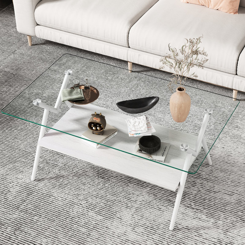 Table basse et tables de bout Modern, Blanc