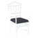 Chippendale 20'' H Upholstered Armchair