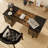 Sousa Modern Computer Desk Office Desk with 4 Large Drawers-92696049
