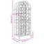 Gulfcrest Wine Rack Black Wrought Iron-197213267