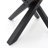Pinkard 46'' Iron Pedestal Dining Table