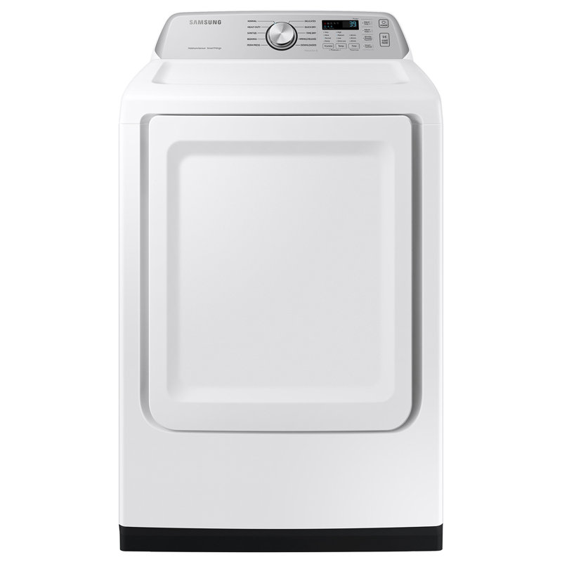 Samsung 7.4 cu. ft. Smart Electric Dryer with Sensor Dry, White