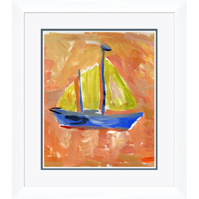 Hampton Sail Giclee Print by Dana Gibson