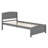 Platform Bed With Headboard And Footboard.-709233046