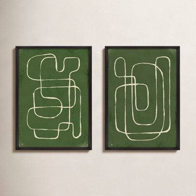 Line Works 2-Piece Painting Set