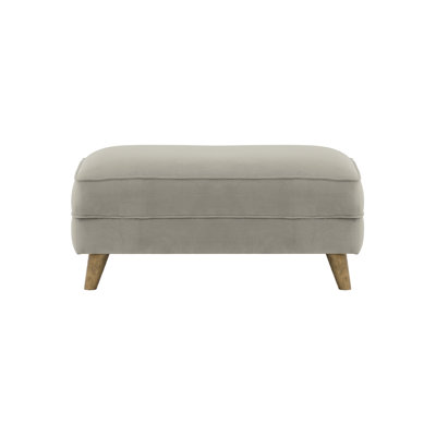 Conrad 100cm Wide Rectangle Solid Colour Ottoman