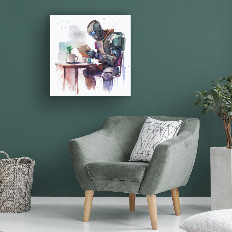 Art sur toile «ologia Ben Heine parmi nous », H 14 po x l 14 po