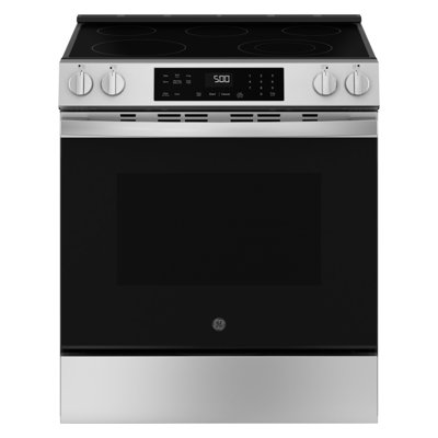 GE® 30" Slide-In Electric Range