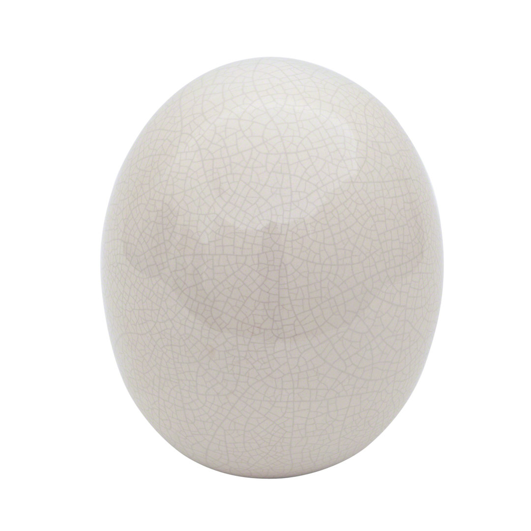 Ivory Crackle Egg Global Views