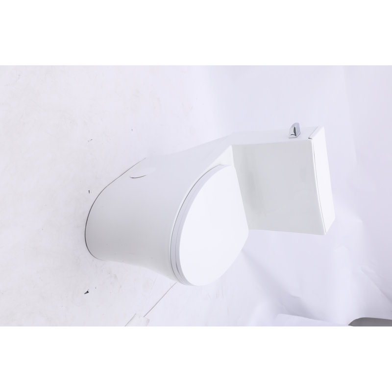 High Efficiency 1.28 Elongated Toilet Chair Height 12" Rough-In White Soft-Close Seat Wax Ring Kit Quiet & Powerful Flush 1000G Map Rating Siphonic Way 2" Valve Bowl 16-1/2 Package Depth 27.06 In Size