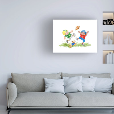 Bolog MAKIKO Children In August Canvas Art