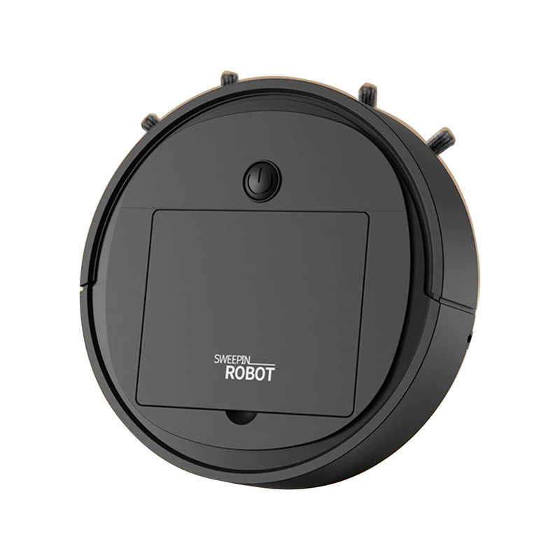 Aspirateur intelligent de nettoyage entièrement automatique USB, Black
