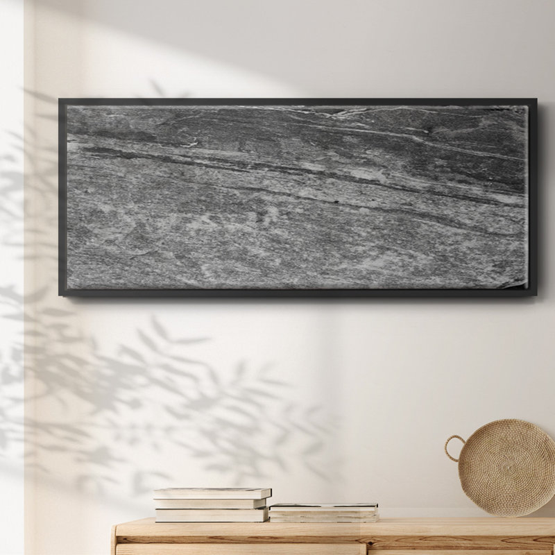 Found Textures VIII- Framed Canvas, 24" H x 60" W