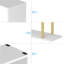 188cm H x 70cm W Geometric Bookcase
