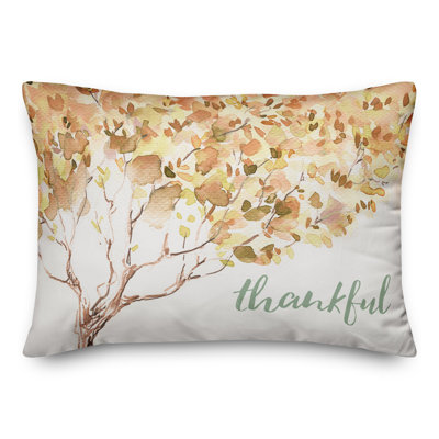  Coussin «Thankful Fall Tree»