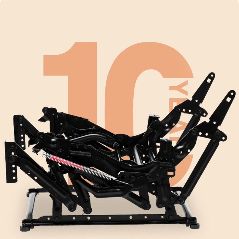 Fauteuil inclinable pivotant rembourré Smera, Bleu
