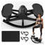 Machine pas à pas latérale noire pour le cardio et les jambes