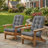 Outdoor/Indoor High Back Chair Cushion-125529603