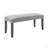 Emily - Backless Bench - Gray