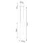 Pendant lamp Berthile 1 gold-379520538-379520552-379520554