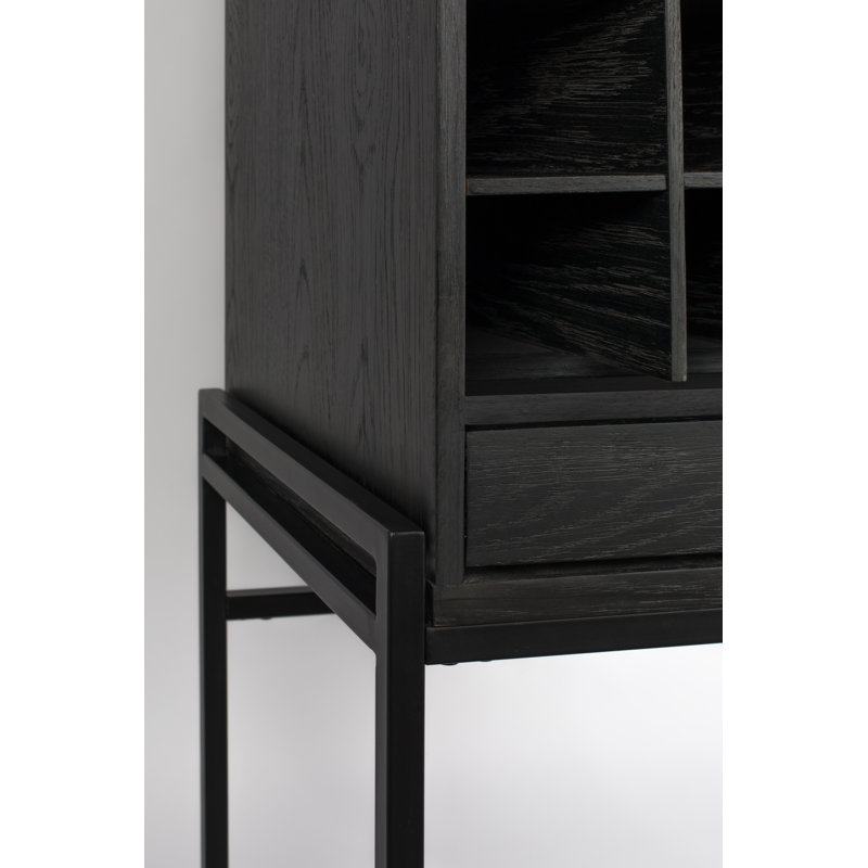 Travis Accent Cabinet, Black