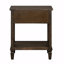 Table de chevet de chevet brun antique-278243364