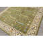 Tapis traditionnel en laine artisanal vert-792595183