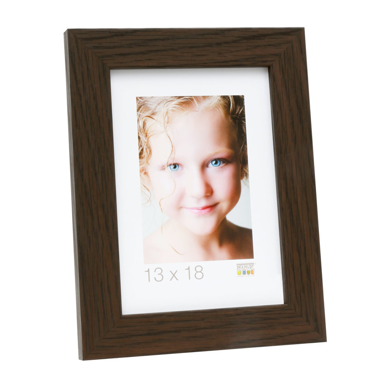 Purcellville Wood Picture Frame, 45cm H x 35cm W x 1.4cm D, Brown