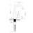 Deck-Mounted Bathroom Faucet Matte Black - 1 Hole, Single Handle, Made With Materials For Durability Constructed From Stainless Steel A Modern And Stylish Look-124304135