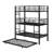 Alverne Triple Bunk Bed With Trundle-1909709357
