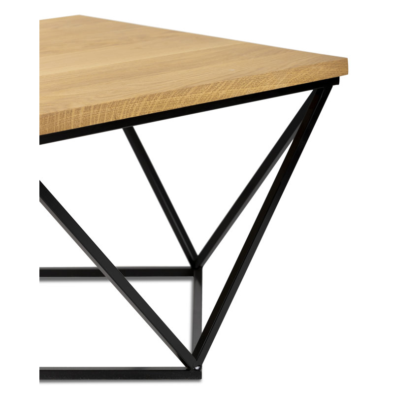 Salters Frame Coffee Table, Bright Oak