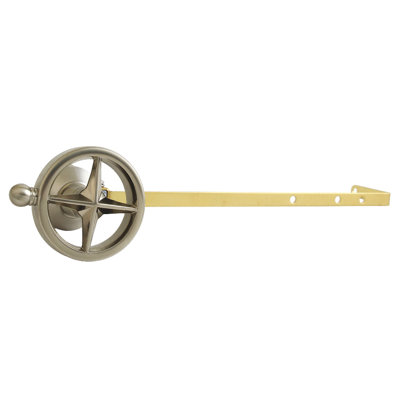Kingston Brass Levante Universal Front Or Side Mount Toilet Tank Lever With Knurled Handle