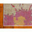 Tapis géométrique rose / beige Tanguay-1515806019