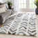 Arden Power Loom Black/Grey Rug