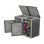 La poubelle peut contenir 2 poubelles-557222104