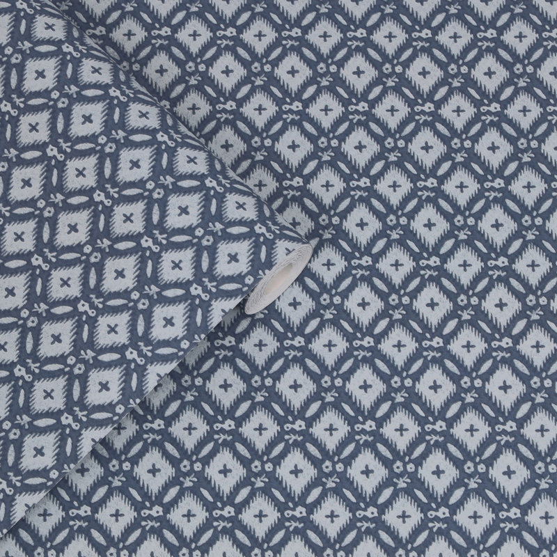 Midnight Palace - Papier peint géométrique Living
