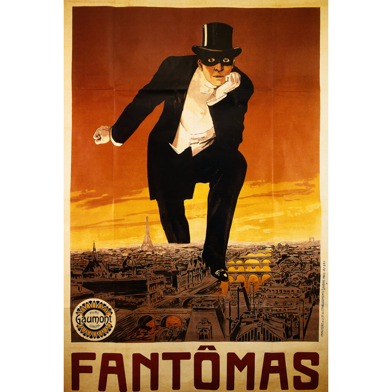 Fantôme de l'opéra, impression sur papier non encadrée