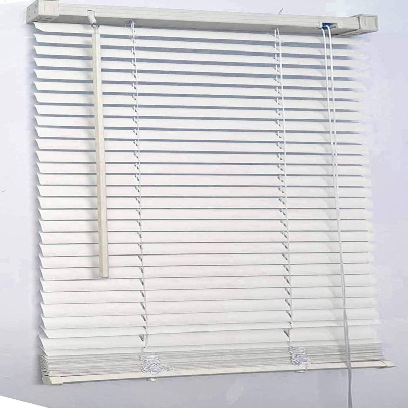 Embossed PVC Venetian Blind, White, 150 cm L x 45 cm W
