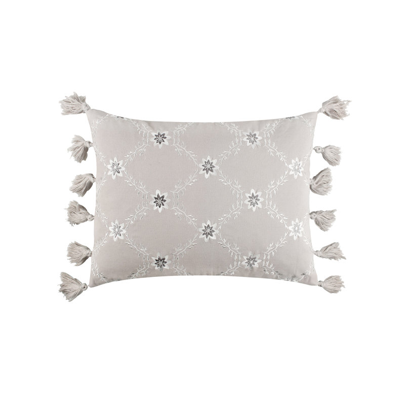 St. Ives Emb. Pillow with Tassels